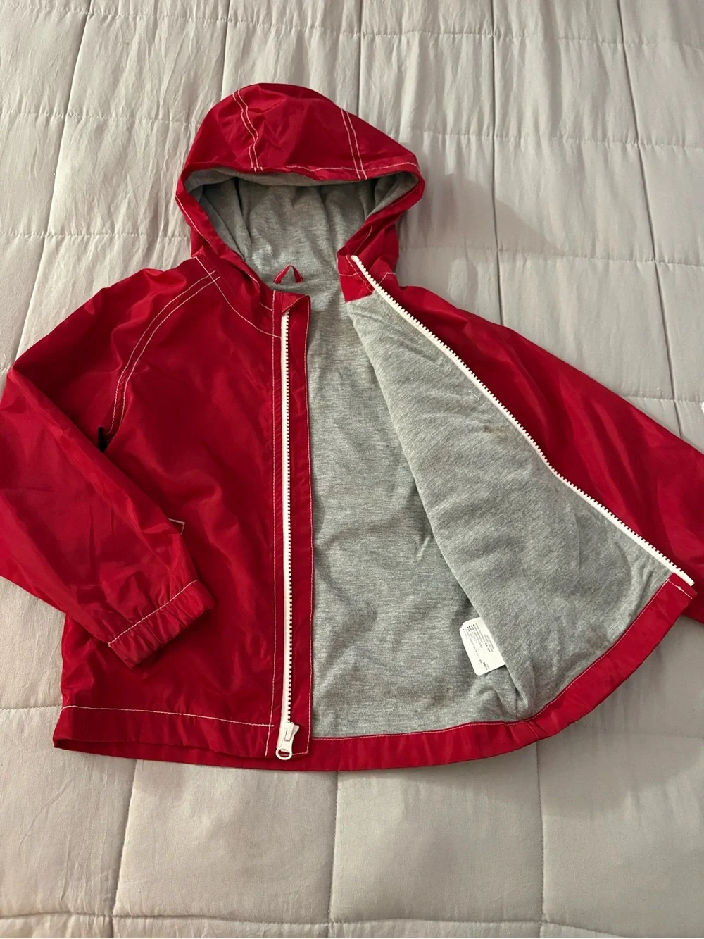 Old Navy cotton lined windbreaker for toddler, size 5T